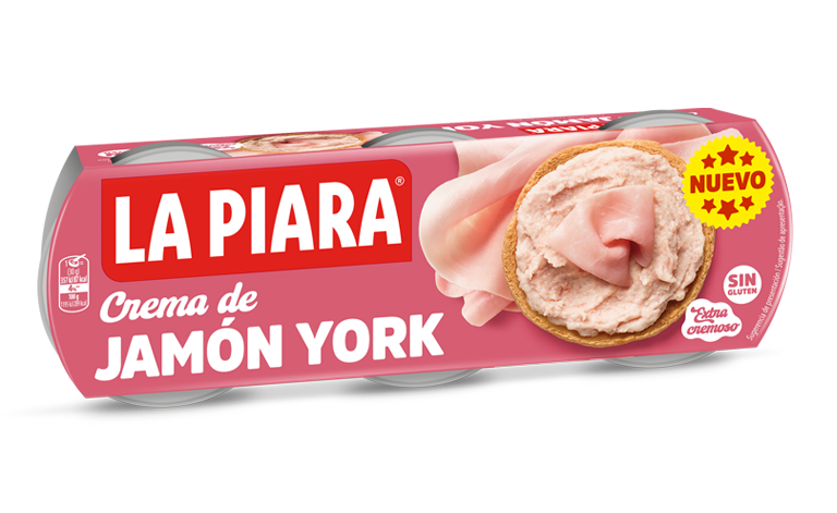 Creamy spread with York ham